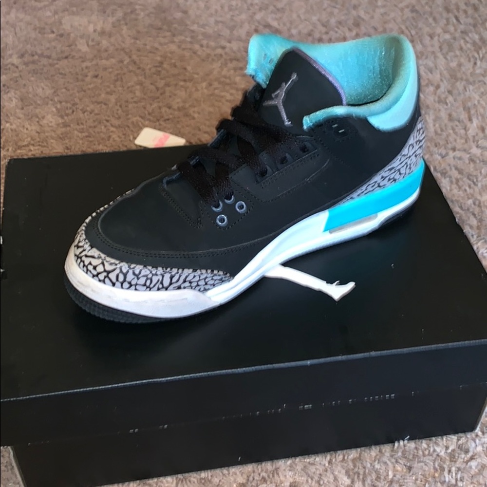 jordan retro 3s mint green
